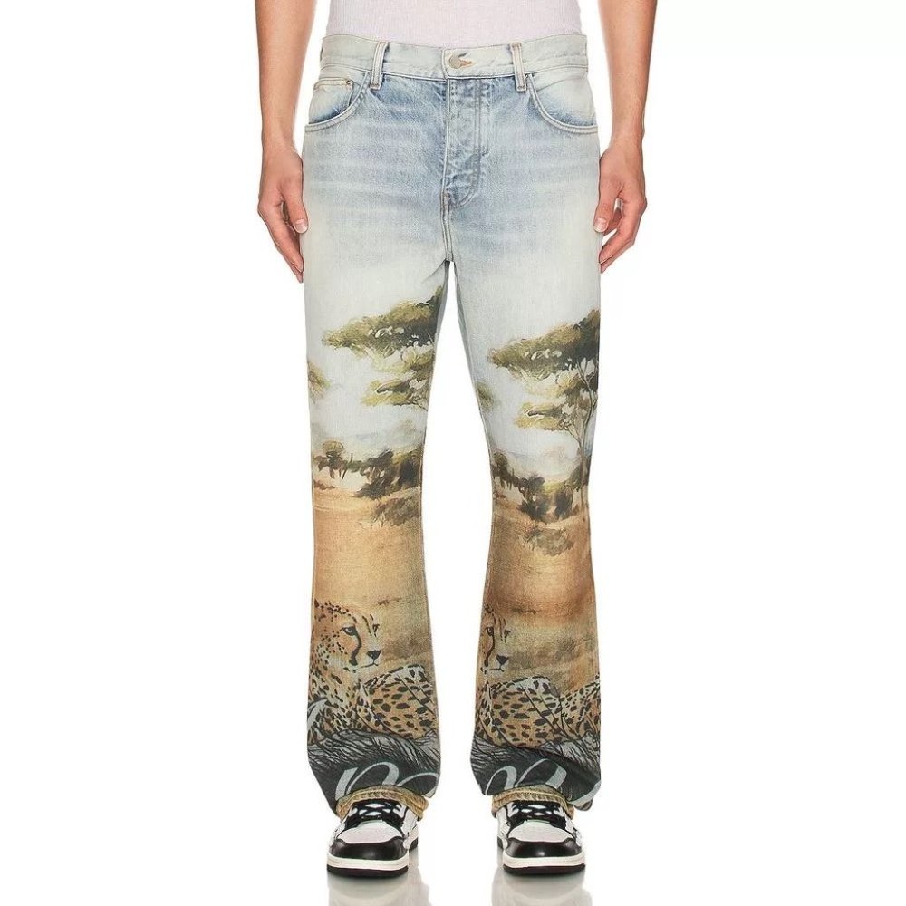 AMIRI's new cheetah jeans